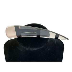 Vintage 1980s Art Deco Revival Lucite Brooch